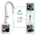 hansgrohe Aqittura M91 FilterSystem 210, Ausziehauslauf, 1jet, Chrom
