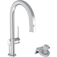 hansgrohe Aqittura M91 FilterSystem 210, Ausziehauslauf, 1jet, sBox, Chrom