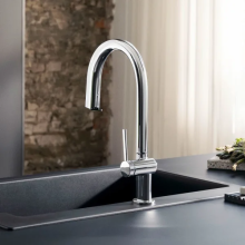 hansgrohe Aqittura M91 FilterSystem 210, Ausziehauslauf, 1jet, sBox, Chrom
