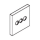 hansgrohe Rosette Absperrventil UP ShowerSelect 3 Verbraucher 155/155mm chrom