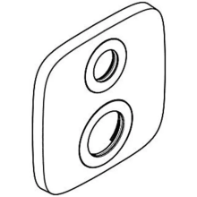 hansgrohe Rosette 155 / 155 mm, Chrom