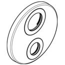 hansgrohe Rosette d:150mm Ecostat S Therm.F-Set...