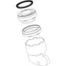 hansgrohe Luftsprudler M24x1 mit Durchflussbegrenzer 5...
