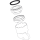 hansgrohe Luftsprudler M24x1 mit Durchflussbegrenzer 5 l/min, mit Luftbeimischung und QuickClean, Chrom