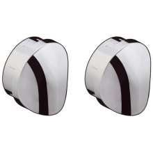 hansgrohe Abdeckungen für UnicaS Brausestange, Chrom