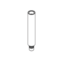 hansgrohe Verlängerung 100 mm, Chrom