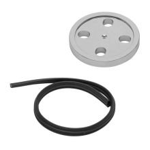 hansgrohe Fliesenausgleichsscheibe Ø 60 mm für Showerpipe, Chrom