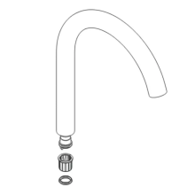 hansgrohe HG Auslauf kpl.Talis S2 WTM Schwenkausl., Chrom
