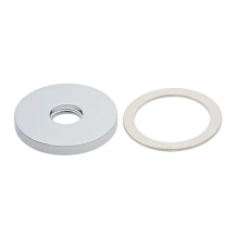 hansgrohe Rosette Auslauf AXOR Uno Fertigset 2-Loch Waschtischarmatur Wand chrom