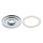 hansgrohe Rosette Auslauf AXOR Uno Fertigset 2-Loch Waschtischarmatur Wand chrom