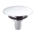 hansgrohe Stopfen Push-Open, Edelstahl Optic