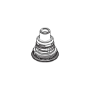 hansgrohe Umsteller kpl., Chrom