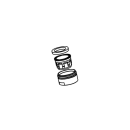 hansgrohe Luftsprudler M24x1 (3,8 l/min), Chrom