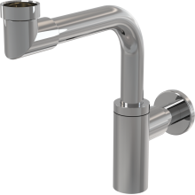 AlcaDrain Designsiphon 1 1/4"  raumsparend, Ganzmetall