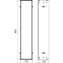 emco asis Einbaurahmen (150) für UP-Module mit 809mm...