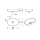 Kolpa ALEXIS Waschbecken Waschbecken SOFT 550 ON KERROCK 108 GLOSS