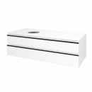Kolpa ALEXIS Waschbeckenunterschrank  OA 120 WH
