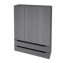 Kolpa MALAYA Schrank mit Tür und Schubladen M 1301/1000 DARK GREY