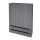 Kolpa MALAYA Schrank mit Tür und Schubladen M 1301/1000 DARK GREY