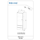 Kolpa MALAYA Schrank mit Tür und Schubladen M 1301...