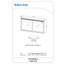 Kolpa PANDORA Spiegelschrank mit LED-Leuchte TOP 110 WH -...