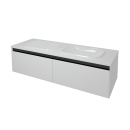 Kolpa PANDORA Schrank mit Doppelwaschbecken OUP 150 WH