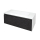 Kolpa PANDORA Schrank mit Waschbecken OUP 110 BLACK STONE