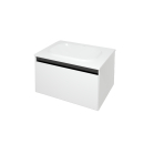 Kolpa PANDORA Schrank mit Waschbecken OUP 75 WH