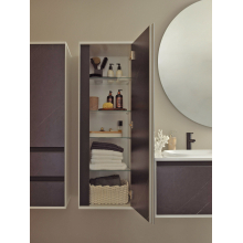 Kolpa PANDORA Schrank mit Tür P 1302 BLACK STONE