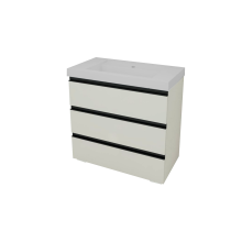 Kolpa HARMONY Schrank mit Waschbecken (stehend auf Füßen) OUHF 90 LG