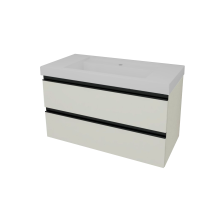 Kolpa HARMONY Schrank mit Waschbecken (hängend)  OUHW 100 LG