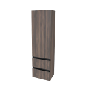 Kolpa HARMONY Schrank mit Tür und Schubladen H...