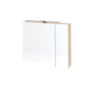 Kolpa OXANA Spiegelschrank mit LED-Leuchte TOO 80 ACACIA...
