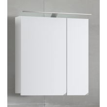 Kolpa OXANA Spiegelschrank mit LED-Leuchte TOO 60 WH - LED, SW, S