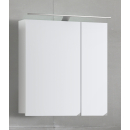 Kolpa OXANA Spiegelschrank mit LED-Leuchte TOO 60 WH -...