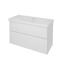 Kolpa OXANA Schrank mit Waschbecken OUO 105 WH