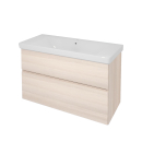 Kolpa OXANA Schrank mit Waschbecken OUO 105 ACACIA LIGHT