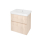 Kolpa OXANA Schrank mit Waschbecken OUO 60 ACACIA LIGHT