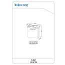 Kolpa KIKI Schrank mit Waschbecken  OUK 50 CW