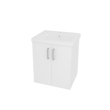 Kolpa EVELIN Schrank mit Waschbecken OUE 55 WH