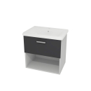 Kolpa EVELIN Schrank mit Waschbecken OUE 65 II GRAY/ANT