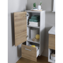 Kolpa EVELIN Schrank mit Tür und Abschlussablage E...