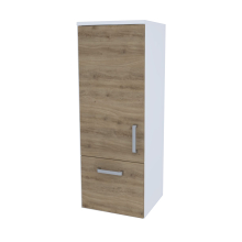Kolpa EVELIN Schrank mit Tür und Abschlussablage E 1021 GRAY/OAK
