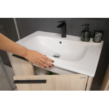 Kolpa BELLA Schrank mit Waschbecken OUB 80 CM
