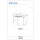 Kolpa BELLA Schrank mit Waschbecken OUB 80 CM