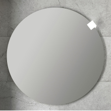 Kolpa SPIEGEL/ZUBEHÖR Runder Spiegel mit LED-Leuchte  OG FI80, LED,IR,DIM