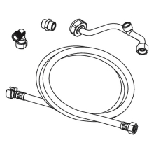 TECE-Feinbauset für Dusch-WC für Hygienemodul/Hygienespülkasten
