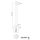 Herzbach LIVING SPA Wandarm 350mm rund gerade Edelstahl