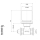 Herzbach DESIGN iX Ventil 2-/3-Wegeumsteller Farbset UP Edelstahl