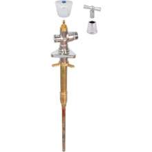 Schlösser Armaturen FROST-TEC EASY AUSSENARMATUR RB, RV, SANITAERGRIFF, DN15, CHROM